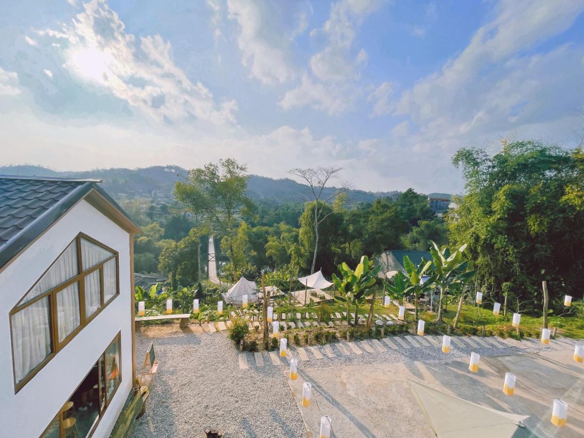 Micasa - Nha Gac Mai Tren Dinh Doi Villa Cao Bang Exterior photo